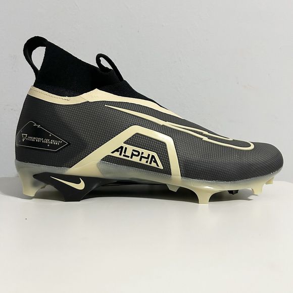 Nike Alpha Menace Elite 3 “Black Tan” Men’s Size 11.5-12 Football Cleats main image 6
